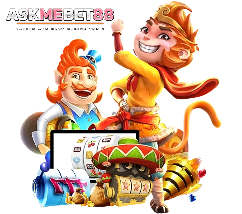ฮีโร่เกมสล็อต ASKMEBET88 ลิงถือถุงทองแจ็คพอตแตก